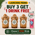 [LAUNCHING PROMO]  Set A - BUY 3 Dry Bakso GET 1 Qoo Drink FREE*